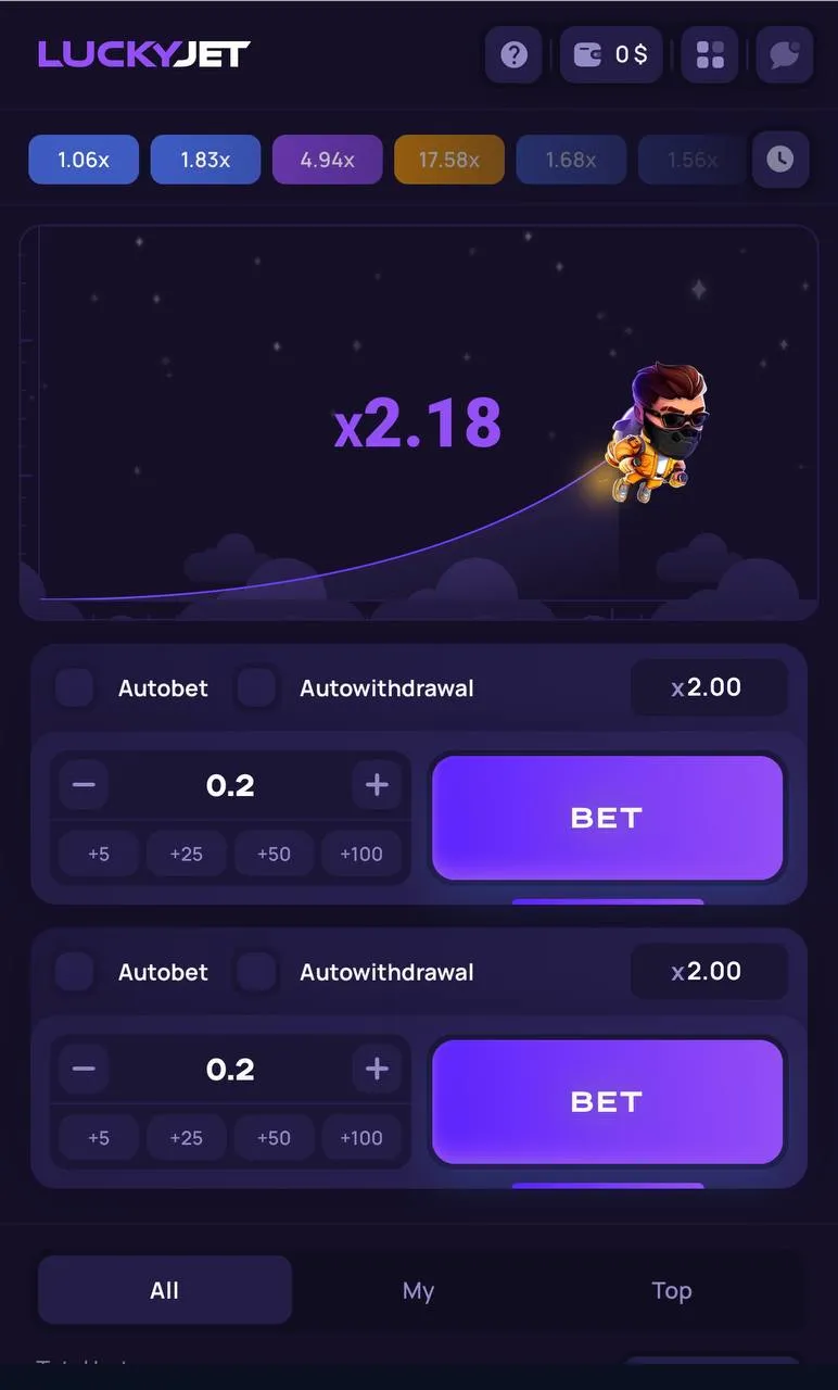 lucky jet 1win app